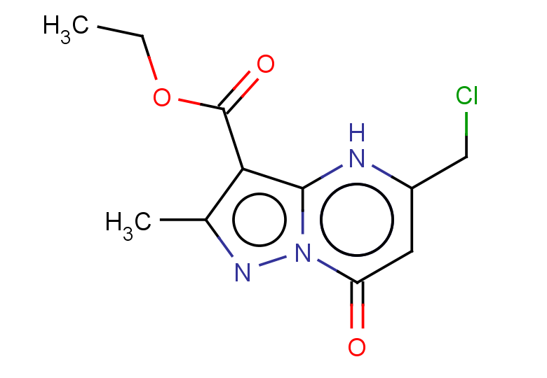 ethyl 5-(chloromethyl)-2-methyl-7-oxo-4H,7H-pyrazolo[1,5-a]pyrimidine-3-carboxylate