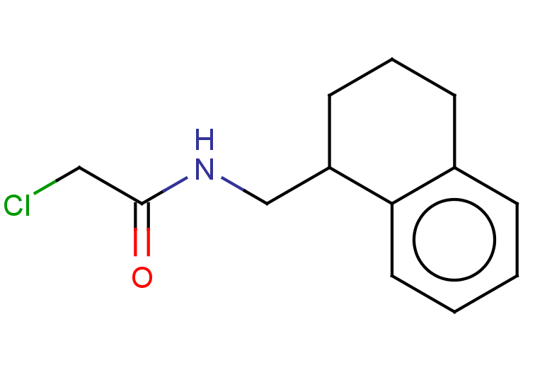 2-chloro-N-(1,2,3,4-tetrahydronaphthalen-1-ylmethyl)acetamide