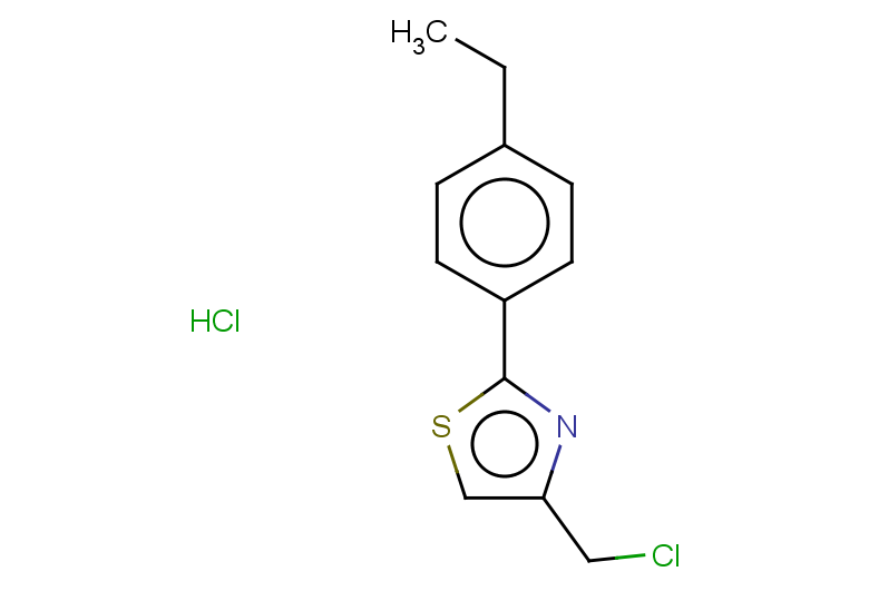 4-(chloromethyl)-2-(4-ethylphenyl)-1,3-thiazole hydrochloride