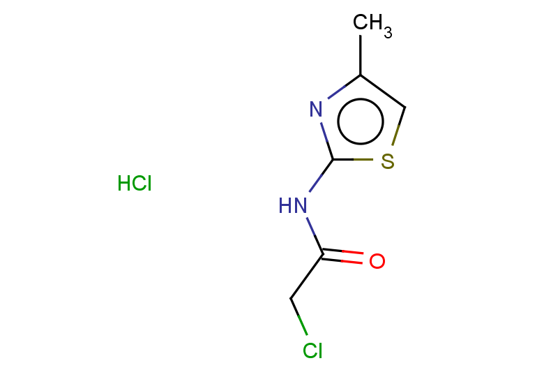 2-chloro-N-(4-methyl-1,3-thiazol-2-yl)acetamide hydrochloride