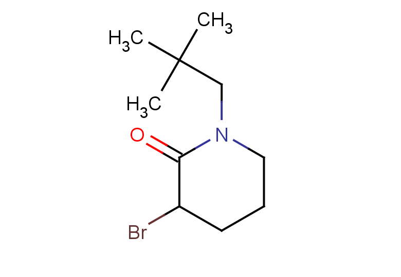 3-bromo-1-(2,2-dimethylpropyl)piperidin-2-one