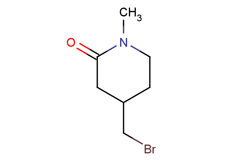 4-(bromomethyl)-1-methylpiperidin-2-one