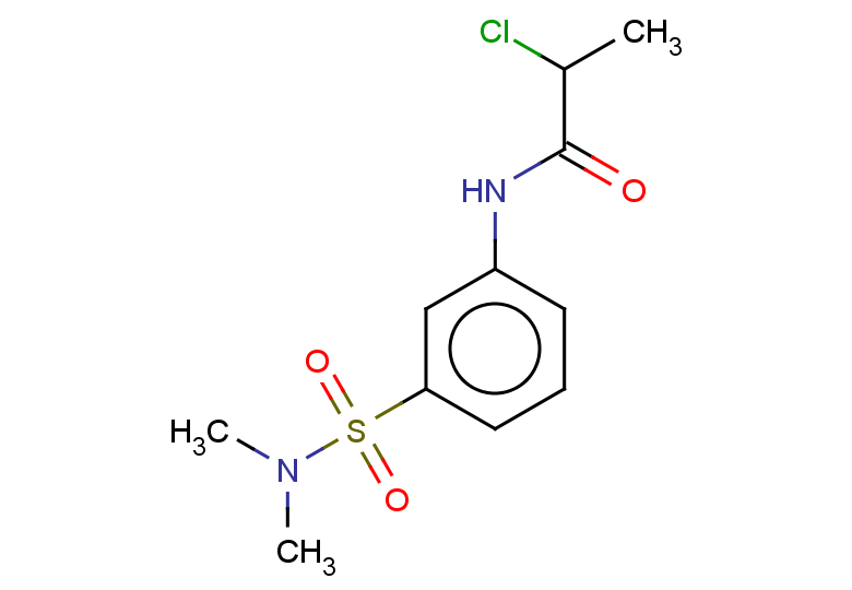 2-chloro-N-[3-(dimethylsulfamoyl)phenyl]propanamide