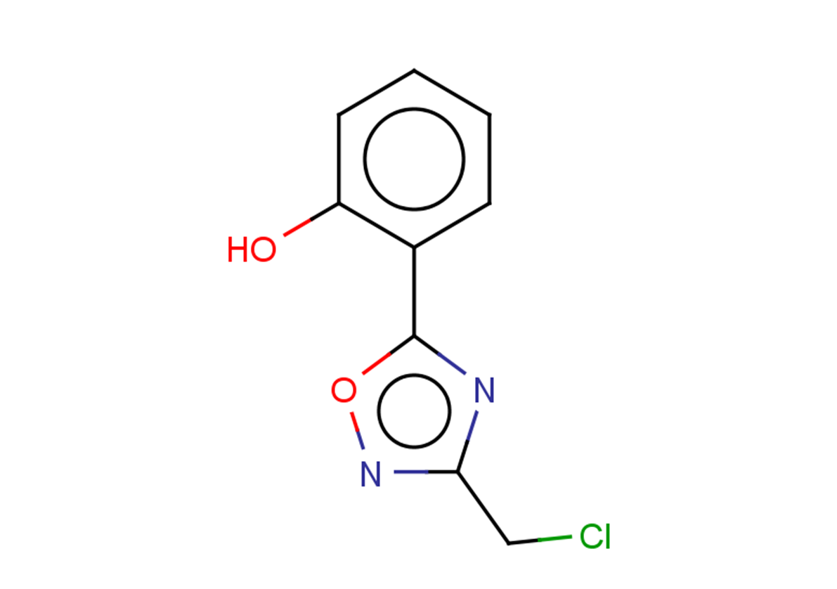 2-[3-(chloromethyl)-1,2,4-oxadiazol-5-yl]phenol