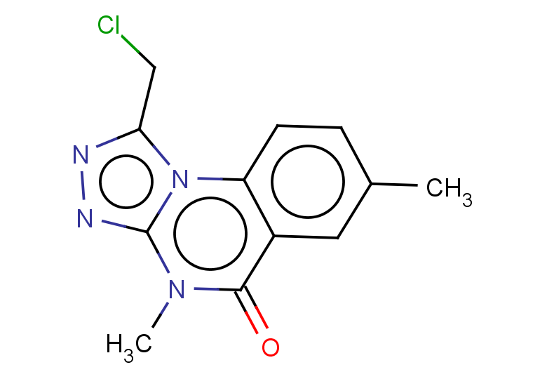 1-(chloromethyl)-4,7-dimethyl-4H,5H-[1,2,4]triazolo[4,3-a]quinazolin-5-one