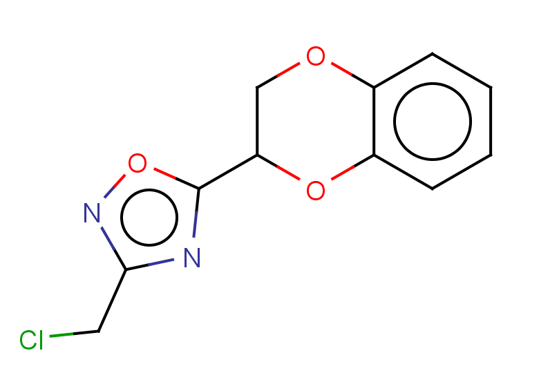 3-(chloromethyl)-5-(2,3-dihydro-1,4-benzodioxin-2-yl)-1,2,4-oxadiazole
