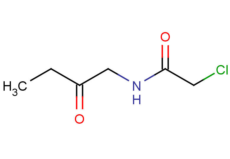 2-chloro-N-(2-oxobutyl)acetamide
