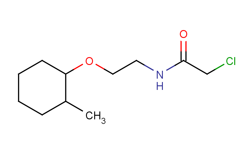 2-chloro-N-{2-[(2-methylcyclohexyl)oxy]ethyl}acetamide