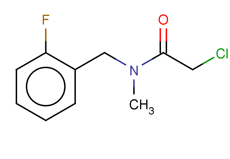 2-chloro-N-[(2-fluorophenyl)methyl]-N-methylacetamide