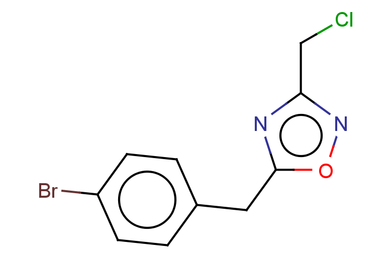 5-[(4-bromophenyl)methyl]-3-(chloromethyl)-1,2,4-oxadiazole