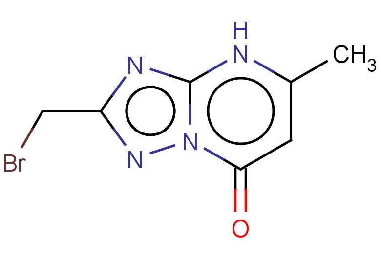 2-(bromomethyl)-5-methyl-4H,7H-[1,2,4]triazolo[1,5-a]pyrimidin-7-one