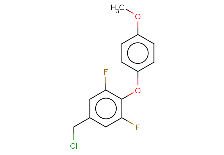 5-(chloromethyl)-1,3-difluoro-2-(4-methoxyphenoxy)benzene