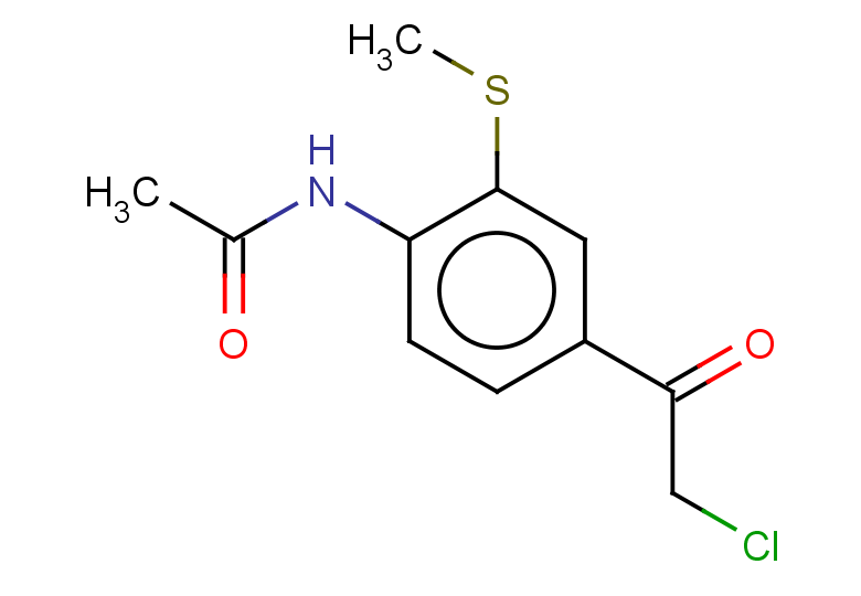 N-[4-(2-chloroacetyl)-2-(methylsulfanyl)phenyl]acetamide