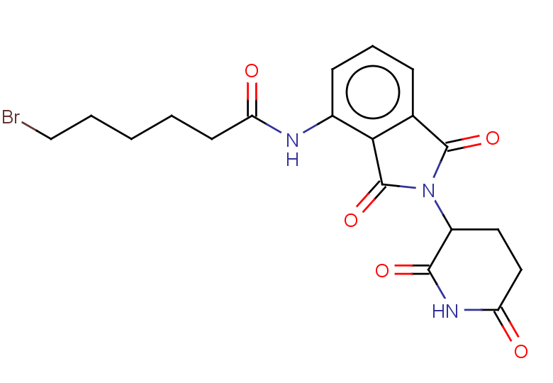 6-bromo-N-[2-(2,6-dioxopiperidin-3-yl)-1,3-dioxo-2,3-dihydro-1H-isoindol-4-yl]hexanamide