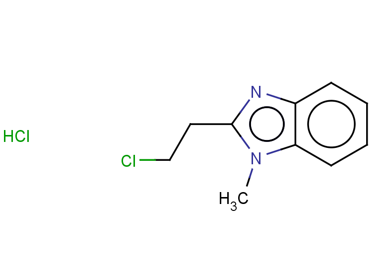 2-(2-chloroethyl)-1-methyl-1H-1,3-benzodiazole hydrochloride
