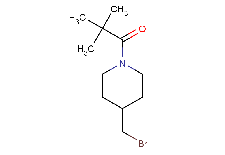 1-[4-(bromomethyl)piperidin-1-yl]-2,2-dimethylpropan-1-one