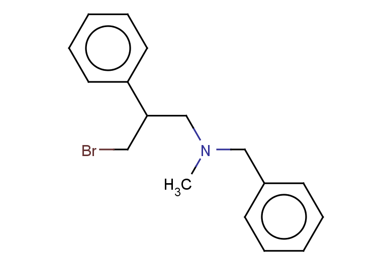 benzyl(3-bromo-2-phenylpropyl)methylamine