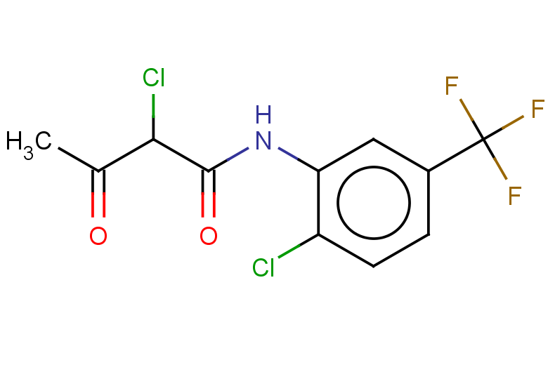 2-chloro-N-[2-chloro-5-(trifluoromethyl)phenyl]-3-oxobutanamide
