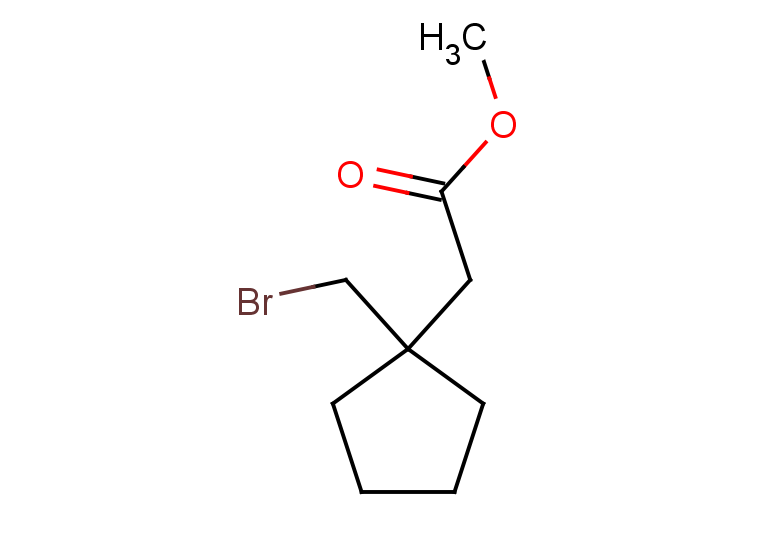 methyl 2-[1-(bromomethyl)cyclopentyl]acetate