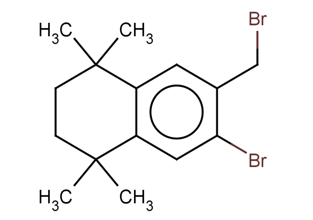 6-bromo-7-(bromomethyl)-1,1,4,4-tetramethyl-1,2,3,4-tetrahydronaphthalene