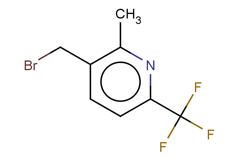 3-(bromomethyl)-2-methyl-6-(trifluoromethyl)pyridine