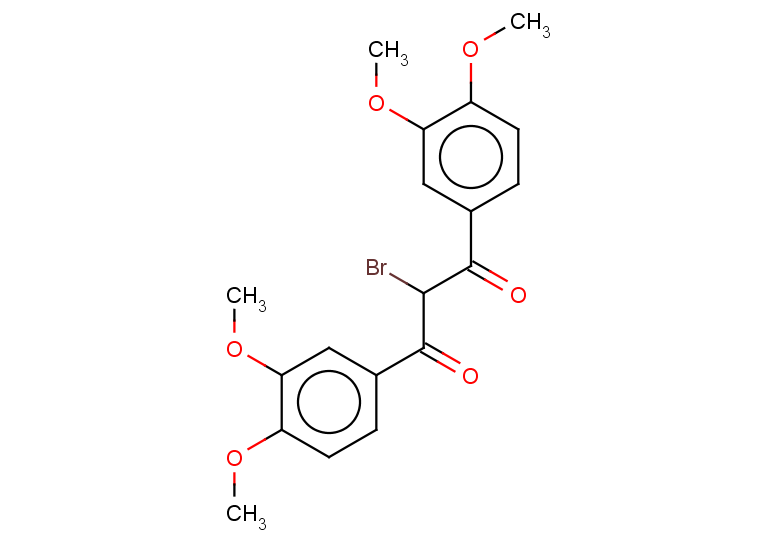 2-BROMO-1,3-BIS(3,4-DIMETHOXYPHENYL)PROPANE-1,3-DIONE