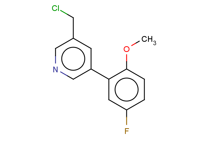 3-(chloromethyl)-5-(5-fluoro-2-methoxyphenyl)pyridine