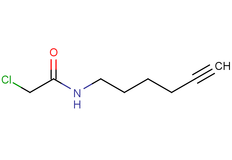 2-chloro-N-(hex-5-yn-1-yl)acetamide