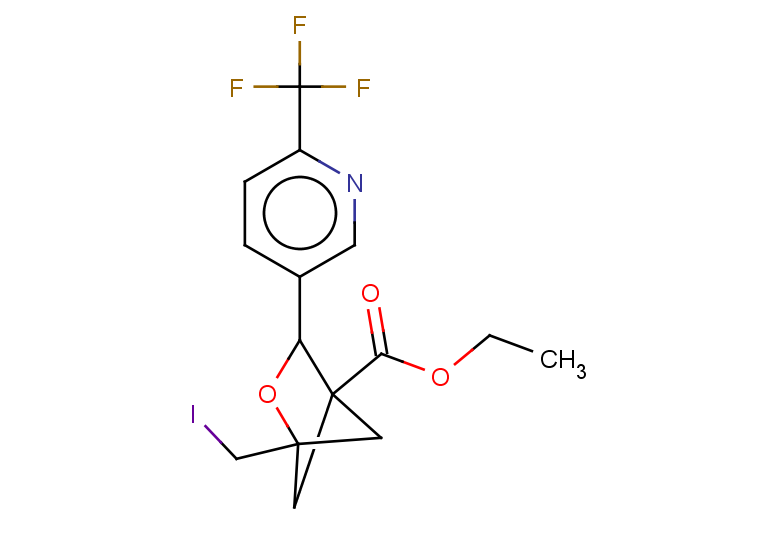 ethyl 1-(iodomethyl)-3-[6-(trifluoromethyl)pyridin-3-yl]-2-oxabicyclo[2.1.1]hexane-4-carboxylate
