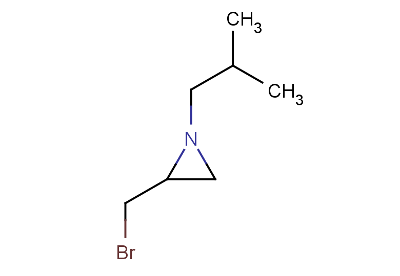 2-(bromomethyl)-1-(2-methylpropyl)aziridine