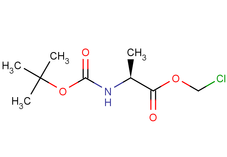 (S)-chloromethyl 2-((tert-butoxycarbonyl)amino)propanoate