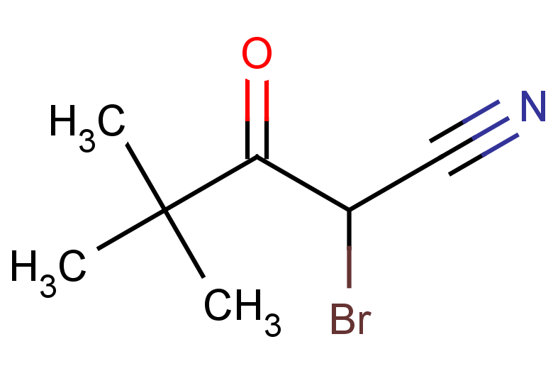 1-bromo-1-cyano-3,3-dimethylbutan-2-one