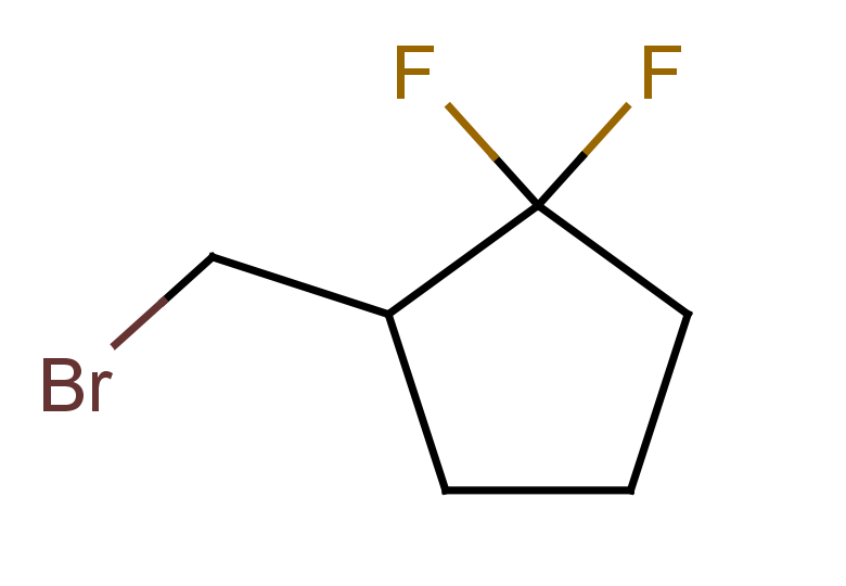 2-(bromomethyl)-1,1-difluorocyclopentane