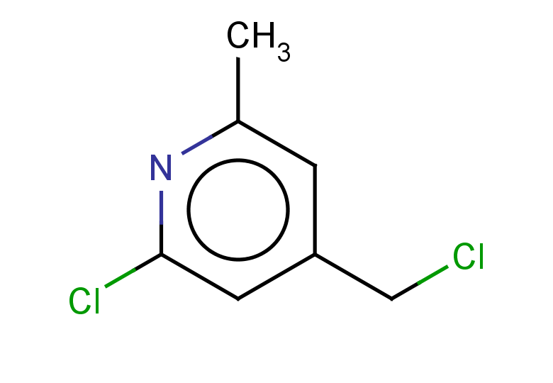 2-chloro-4-(chloromethyl)-6-methylpyridine