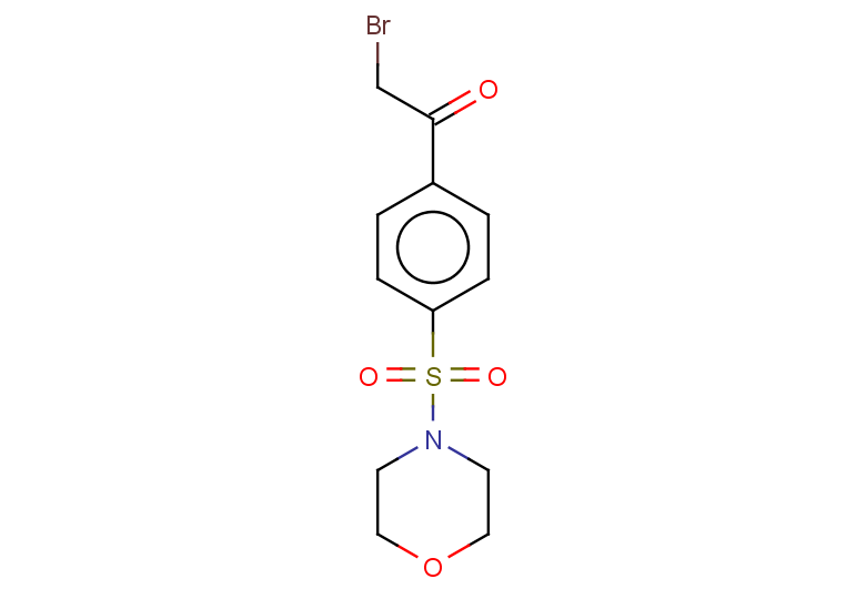 2-bromo-1-[4-(morpholine-4-sulfonyl)phenyl]ethan-1-one