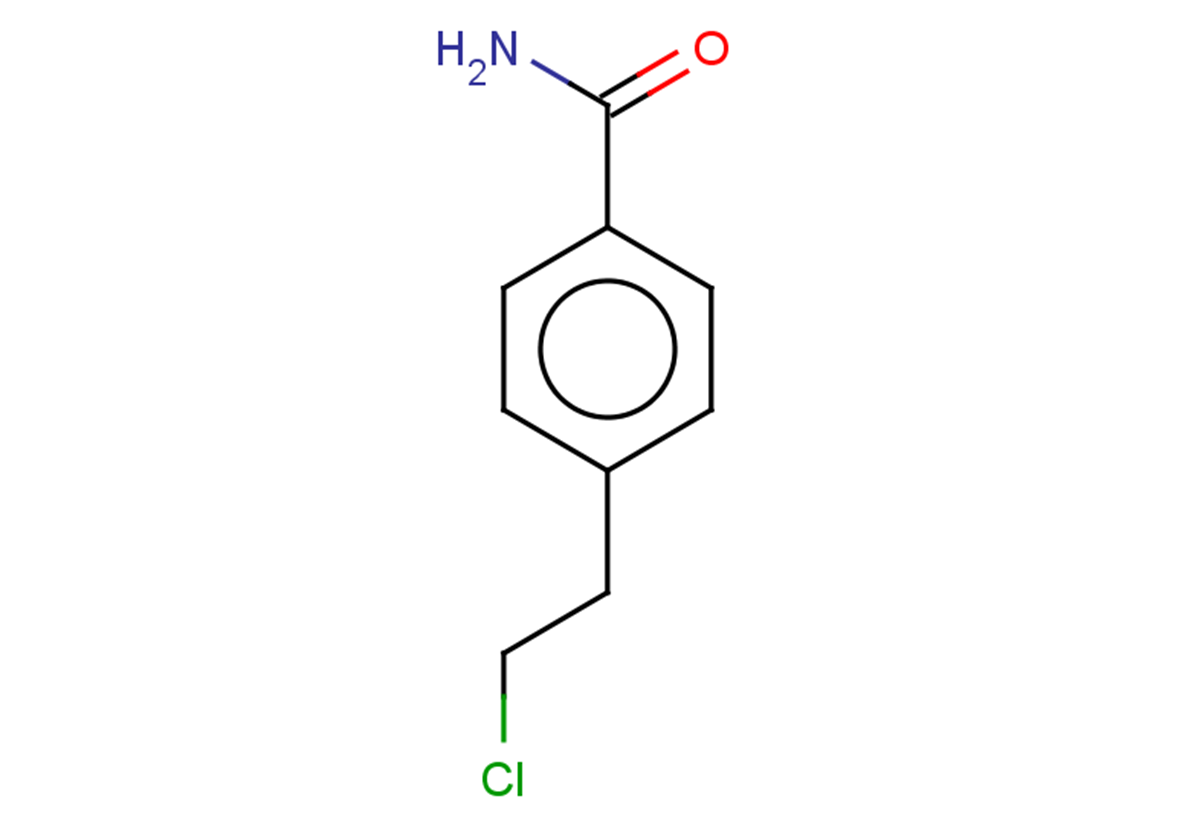 4-(2-chloroethyl)benzamide