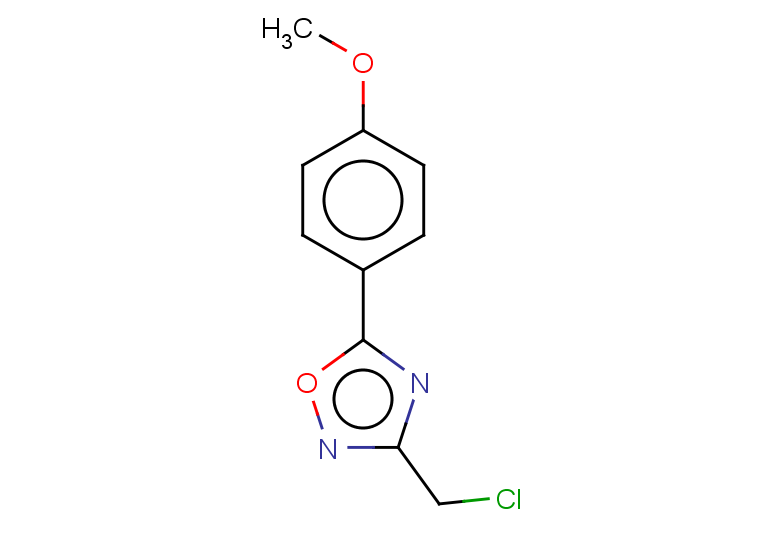 3-(chloromethyl)-5-(4-methoxyphenyl)-1,2,4-oxadiazole