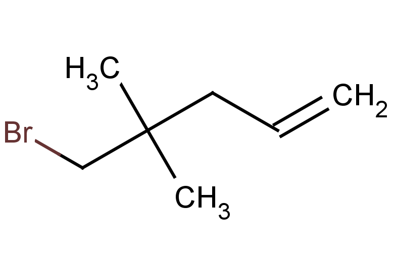 5-bromo-4,4-dimethylpent-1-ene