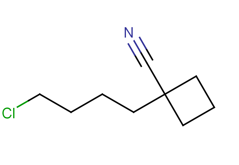 1-(4-chlorobutyl)cyclobutane-1-carbonitrile
