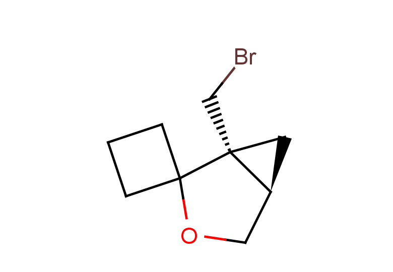1-(bromomethyl)-3-oxaspiro[bicyclo[3.1.0]hexane-2,1'-cyclobutane], cis