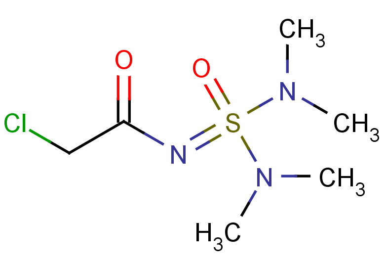 N-[bis(dimethylamino)(oxo)-lambda6-sulfanylidene]-2-chloroacetamide