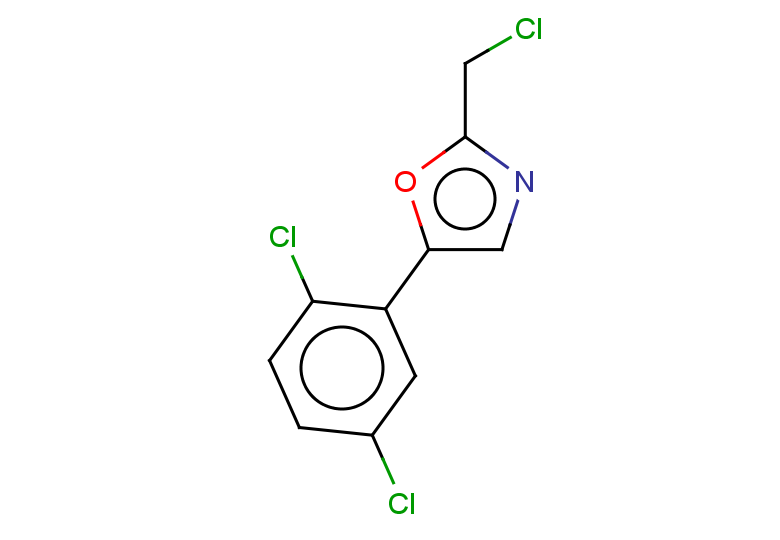 2-(chloromethyl)-5-(2,5-dichlorophenyl)-1,3-oxazole