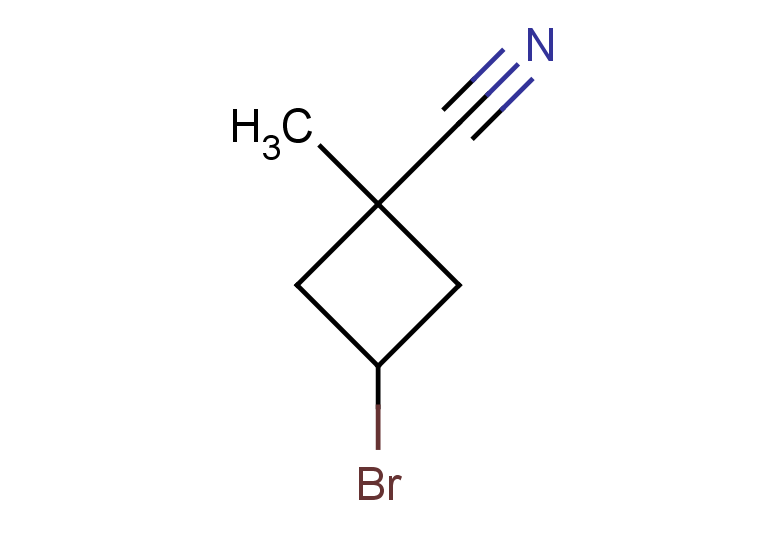 3-bromo-1-methylcyclobutane-1-carbonitrile