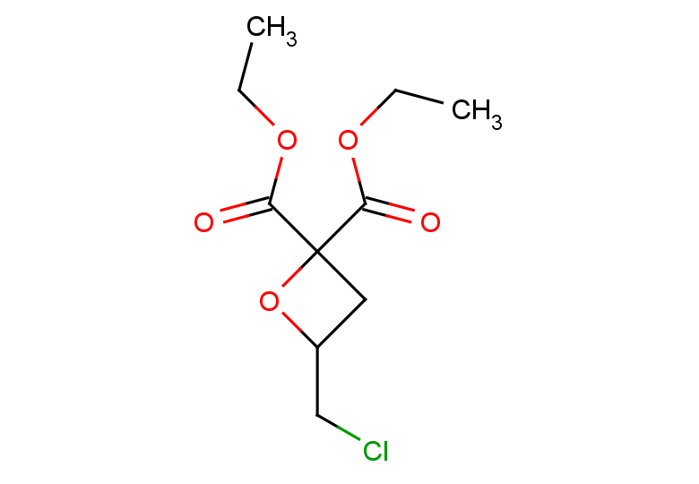 2,2-diethyl 4-(chloromethyl)oxetane-2,2-dicarboxylate