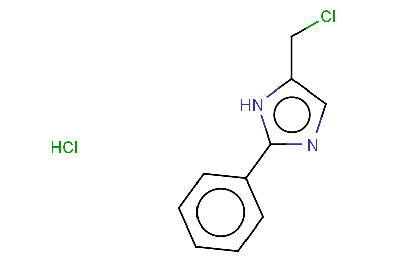 5-(chloromethyl)-2-phenyl-1H-imidazole hydrochloride