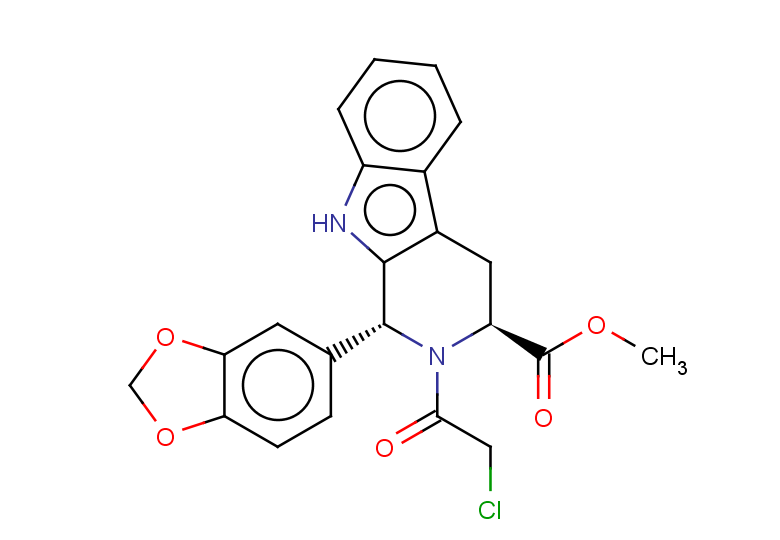 rac-methyl (1R,3S)-1-(1,3-dioxaindan-5-yl)-2-(2-chloroacetyl)-1H,2H,3H,4H,9H-pyrido[3,4-b]indole-3-carboxylate