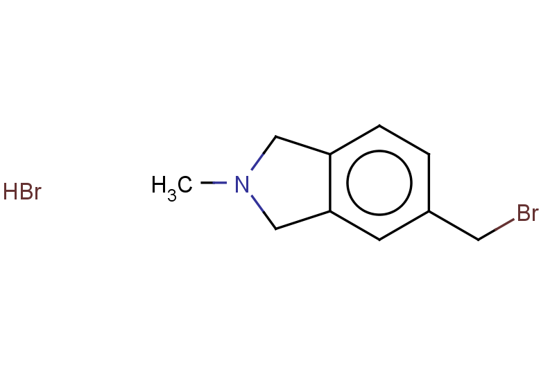 5-(bromomethyl)-2-methyl-2,3-dihydro-1H-isoindole hydrobromide