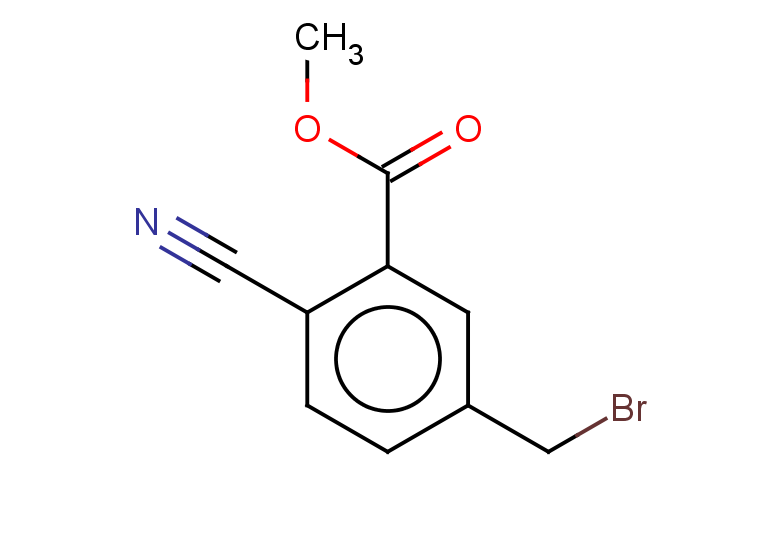 methyl 5-(bromomethyl)-2-cyanobenzoate