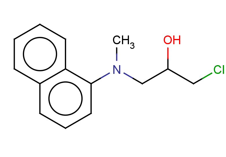 1-chloro-3-[methyl(naphthalen-1-yl)amino]propan-2-ol