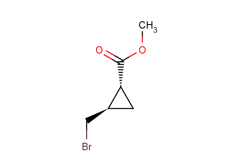 rac-methyl (1R,2R)-2-(bromomethyl)cyclopropane-1-carboxylate, trans